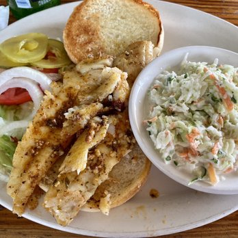 Annie's Café signature dishes Mullet Sandwich
Flounder Sandwich
Biscuit and Gravy